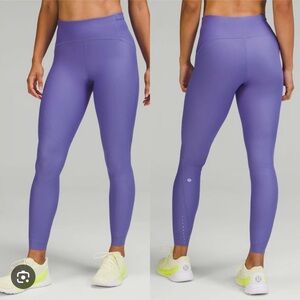 Lululemon Senseknit High-Waisted Running Tights 28” Sz 6 $140